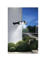 POULIČNÍ LAMPA SOLÁRNÍ LUCERNA 43LED + DÁLKOVÉ OVLÁDÁNÍ POHYBOVÝ A SOUMRAKOVÝ SENZOR