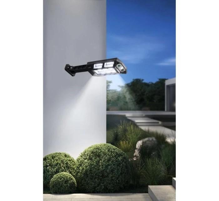 POULIČNÍ LAMPA SOLÁRNÍ LUCERNA 43LED + DÁLKOVÉ OVLÁDÁNÍ POHYBOVÝ A SOUMRAKOVÝ SENZOR