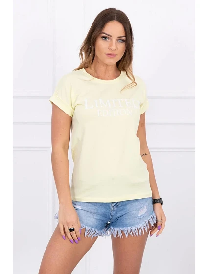 Limitovaná edice model 18743056 světle žlutá - K-Fashion