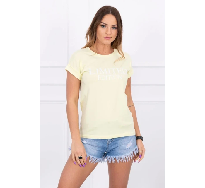 Limitovaná edice blůzy světle žlutá Limitovaná edice blůzy světle žlutá