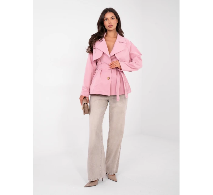 Kabát IT CZ FL10069.65 světle růžový