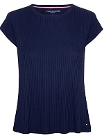 Dámské Tričko s krátkým rukávem UW0UW00670 - Tommy Hilfiger