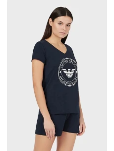 Dámské pyžamo 164448 1P255 00135 tm.modrá