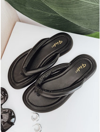 Dámské žabky EASYDAY black FashionStreet ZY0993 Dámské žabky EASYDAY black FashionStreet ZY0993