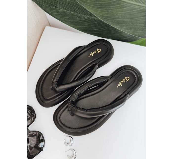 Dámské žabky EASYDAY black FashionStreet ZY0993 Dámské žabky EASYDAY black FashionStreet ZY0993