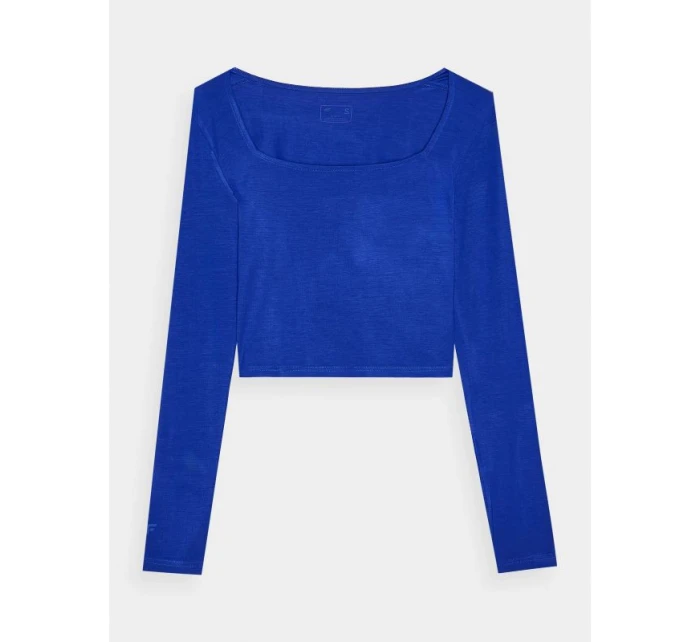 Dámské hladké tričko s dlouhým rukávem 4F 4FRSS24TLONF499-36S