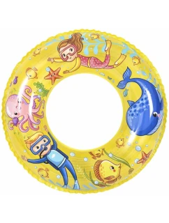 PLAVECKÝ KRUH PODVODNÍ SVĚT 60CM 37592 - ŽLUTÝ