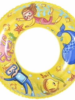 PLAVECKÝ KRUH PODVODNÍ SVĚT 60CM 37592 - ŽLUTÝ