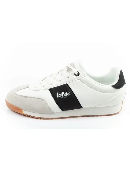 Lee Cooper sportovní obuv pánské módní pohodlné bílé tenisky