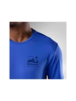 Pánské tričko ROSSIGNOL M Graphic Active Tee, modré Pánské tričko ROSSIGNOL M Graphic Active Tee, modré
