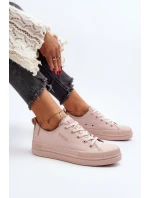 Dámské Tenisky Big Star model 21649514 Růžové - Big Star Shoes Dámské Tenisky Big Star model 21649514 Růžové - Big Star Shoes