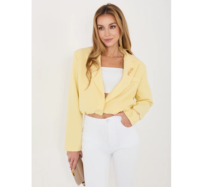 Marynarka MI MA model 22102651 jasny żółty - FPrice