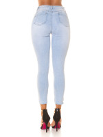 Sexy Musthave Základní džíny s vysokým pasem Push-Up