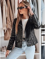 BIKEROSS dámská přechodná bunda ramones černá FashionStreet TY4790