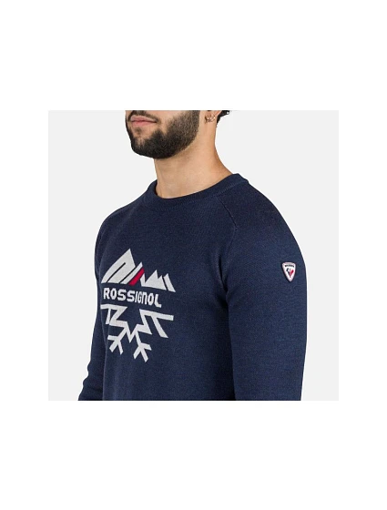 Rossignol Alpine Half Zip Sweater námořnická modrá Rossignol Alpine Half Zip Sweater námořnická modrá