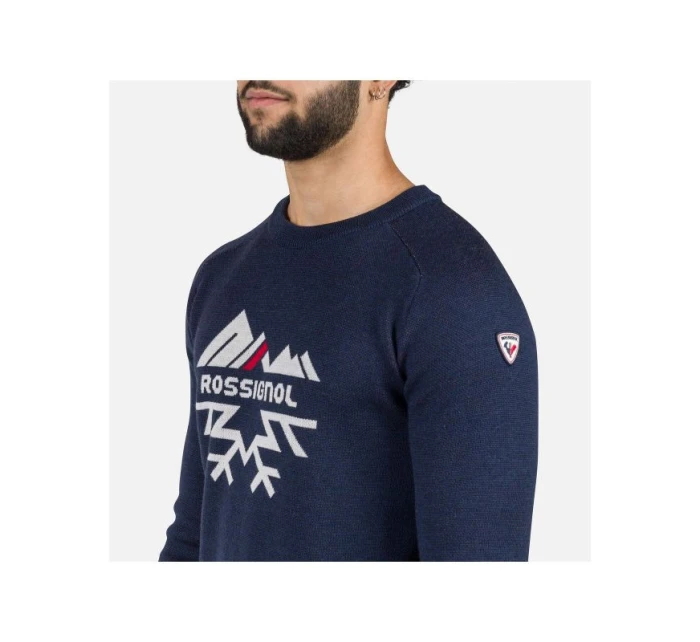 Rossignol Alpine Half Zip Sweater námořnická modrá