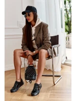 Módní lakované tenisky Big Star KK274044 Černá Módní lakované tenisky Big Star KK274044 Černá