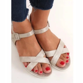 Dámské sandály na klínovém podpatku NS115P - Seastar Dámské sandály na klínovém podpatku NS115P - Seastar