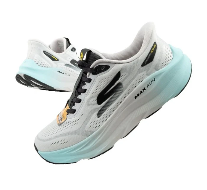 Sportovní obuv Skechers pánské tenisky Max Run white SLIP-INS