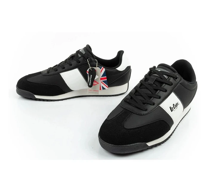 Lee Cooper sportovní boty tenisky pánské módní pohodlné černé Lee Cooper sportovní boty tenisky pánské módní pohodlné černé