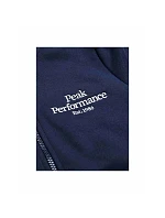 Dětská mikina PEAK PERFORMANCE Original Zip Hood Junior, barva tmavě modrá