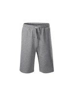 Malfini Comfy M MLI-61112 tmavě šedé melanžové šortky