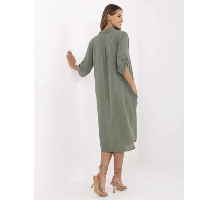 Sukienka TW SK BI model 21167963 khaki - FPrice