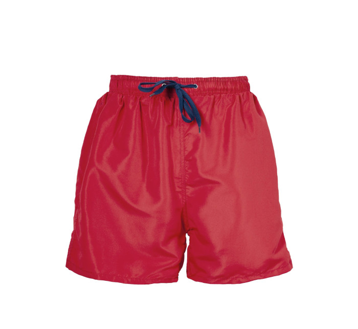 Yoclub Plavky Chlapecké plážové šortky Maroon