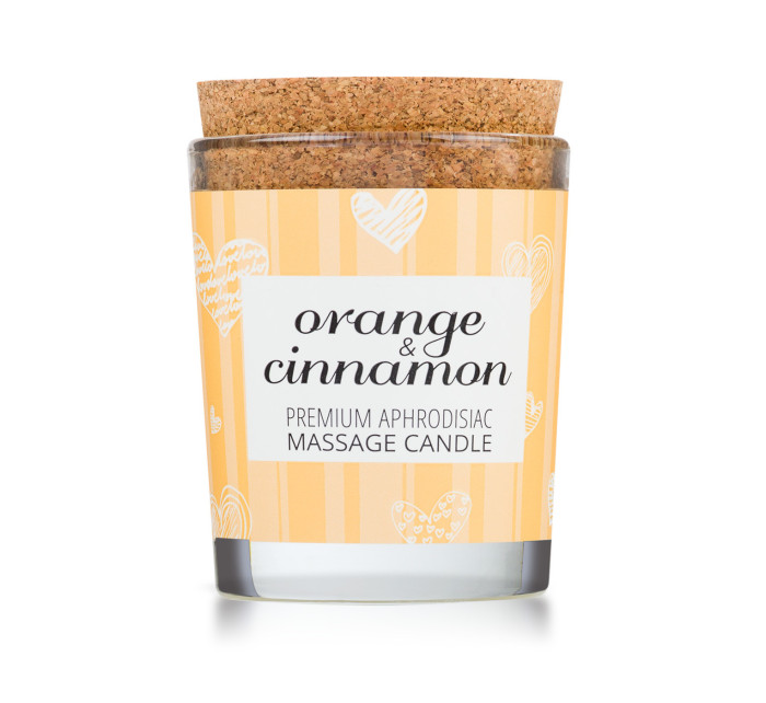 Masážní svíčka Enjoy it! Orange and cinnamon - Magnetifico