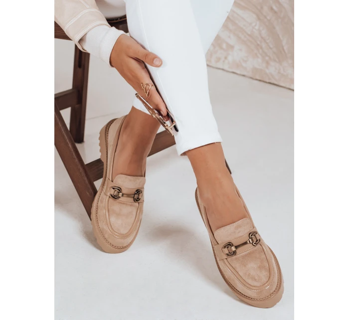 Dámské béžové boty Dstreet ZY1064 Dámské béžové boty Dstreet ZY1064