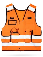 Korntex KXELTAC – Stammheim Multifunkční vesta "Tactical" 76.LTAC hi vis orange