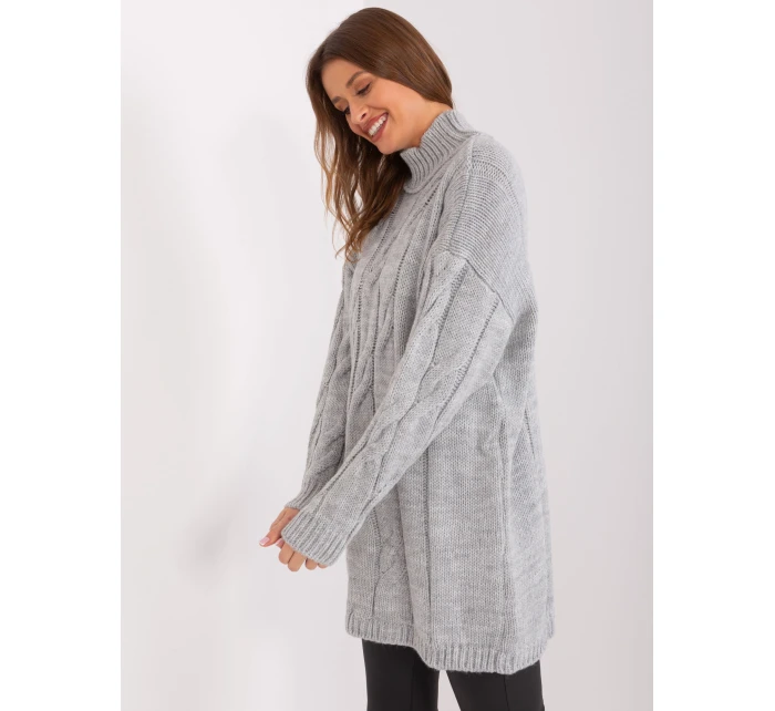 Šaty BA SK 1561 1.60 šedá Šaty BA SK 1561 1.60 šedá