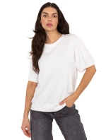 Bluzka MJ BZ model 21791145 ecru - FPrice Bluzka MJ BZ model 21791145 ecru - FPrice