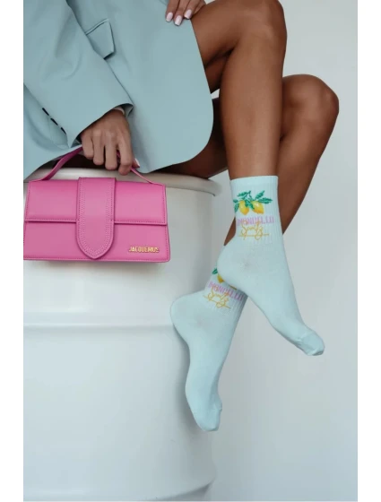 Dámské ponožky LIMONCELLO – mátové Dámské ponožky LIMONCELLO – mátové