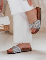 Dámské korkové žabky KORKISTI blue FashionStreet ZY0916