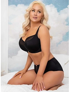 Poloměkká podprsenka černá model 22388827 - Gorsenia