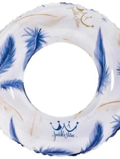 MÓDNÍ 90CM PLAVECKÝ KRUH 35104 PEŘÍ