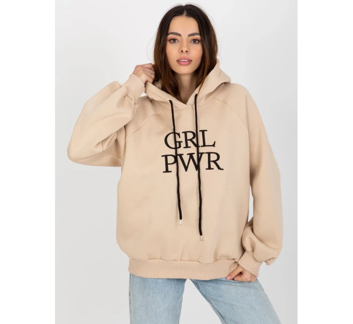 Dámská mikina EM BL 651 2.14X béžová - FPrice Dámská mikina EM BL 651 2.14X béžová - FPrice