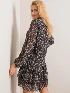 Šaty EM SK L1233.46P černá a béžová