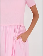 Sukienka MI SK model 22128380 jasny różowy - FPrice