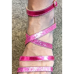 Dámské sandály Nio Nio fuchsiové - Sweet Shoes Dámské sandály Nio Nio fuchsiové - Sweet Shoes