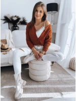 Dámský svetr MINSTRAL červený FashionStreet MY1612