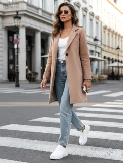 Dámský velbloudí kabát LUGI FashionStreet NY0635