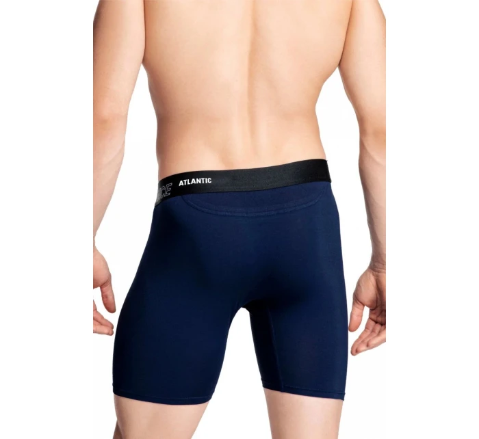 Pánské boxerky model 20735713 Leg long blue - Atlantic