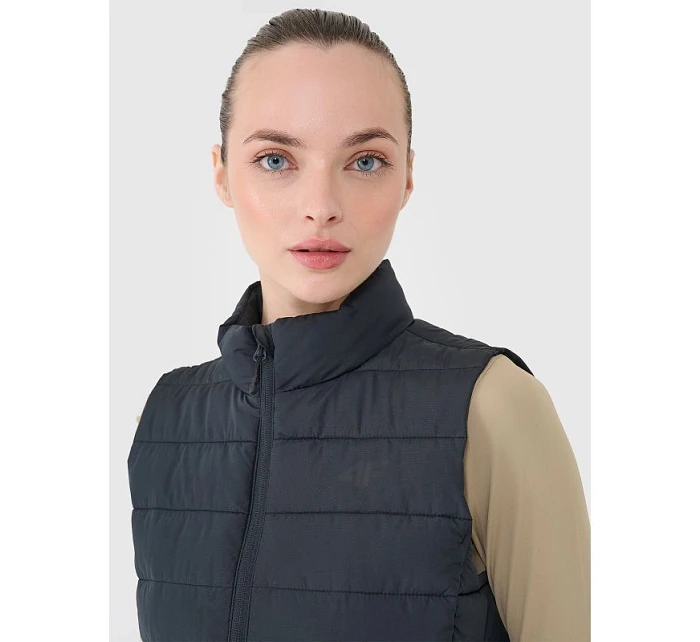 Dámská bunda bez rukávů model 22117127 se syntetickou výplní - 4F