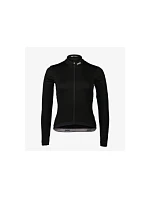 Cyklistické tričko POC W's Thermal Lite LS Jersey, černé Cyklistické tričko POC W's Thermal Lite LS Jersey, černé