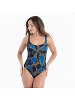 Style Elouise jednodílné plavky 7785 modrý denim - RosaFaia