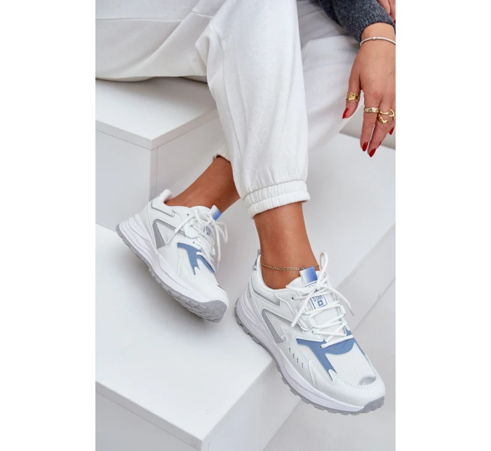 Dámské Sportovní Boty Big Star NN274A094 HI-POLY SYSTEM Bílo-Modré Dámské Sportovní Boty Big Star NN274A094 HI-POLY SYSTEM Bílo-Modré