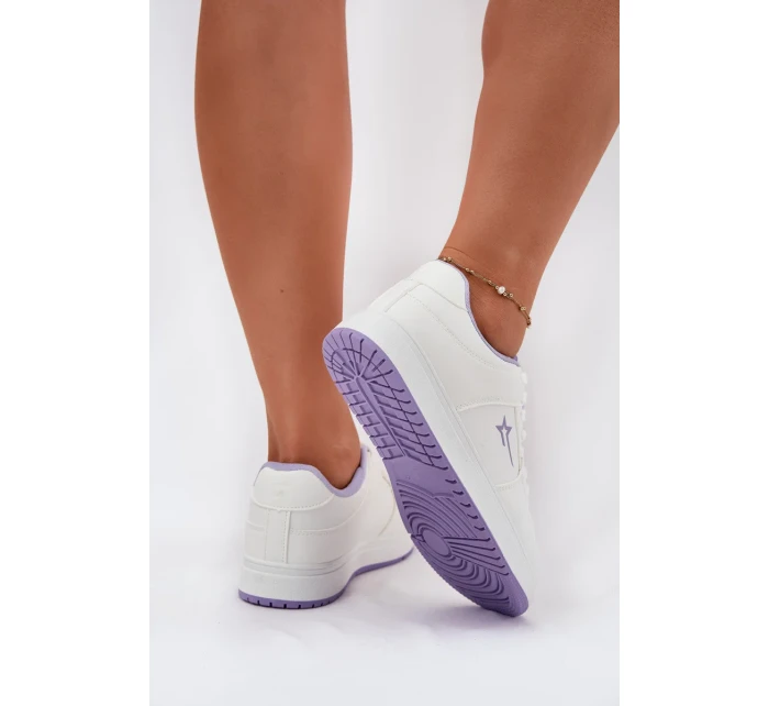 Dámské tenisky Big Star HI-POLY SYSTEM – bílo-fialové