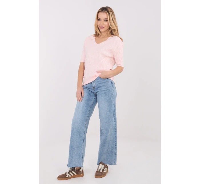 Svetr s krátkým rukávem  model 222834 Factory Price